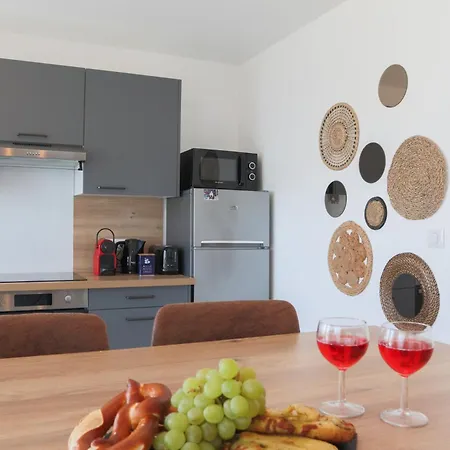 L'escale Cosy, Proche Euroairport Apartment